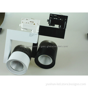 Yoohun good quality dimmable 3phase 4 wire track light